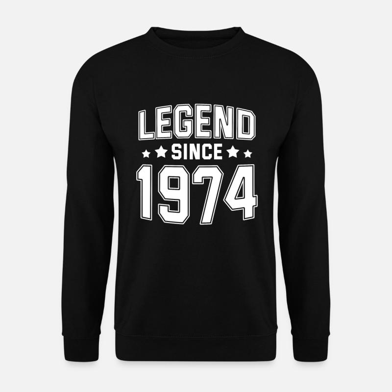 Legend since 1974 - Unisex Sweatshirt - black
