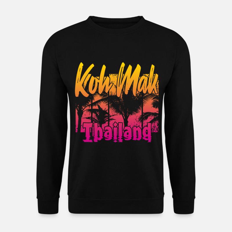 Koh Mak Thailand - Unisex Pullover - Schwarz