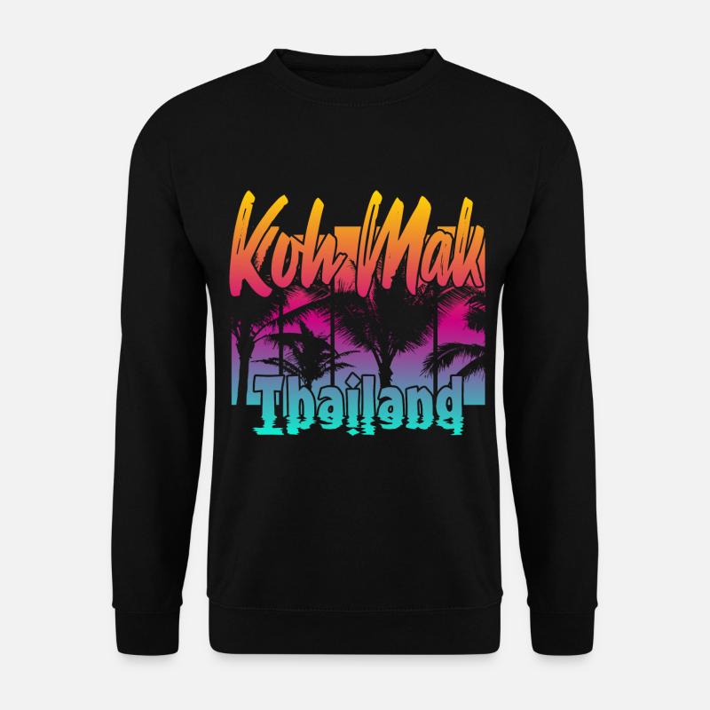 Koh Mak Thailand - Unisex Pullover - Schwarz