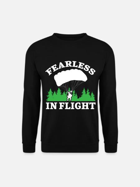 Paratroopers Skydiving Skydiving - Unisex Sweatshirt - black