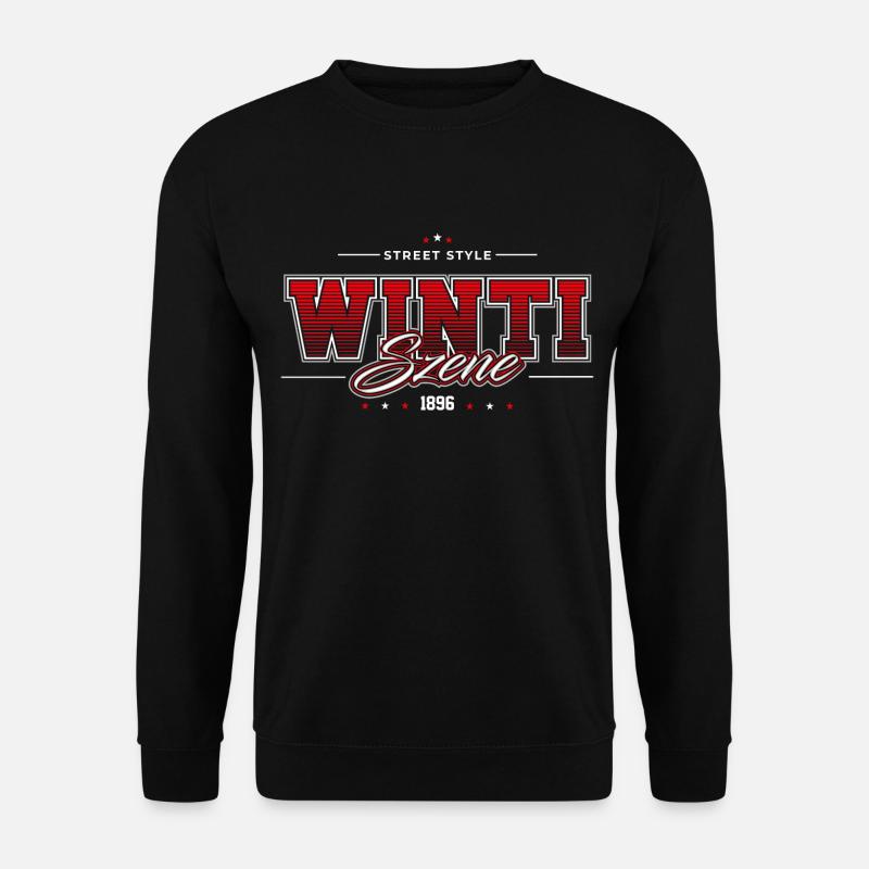 Winti - Unisex Pullover - Schwarz