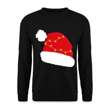 Casquette de Nicolas - Sweat-shirt Unisexe - noir - Devant - Alina (178cm) & Michal (187cm)