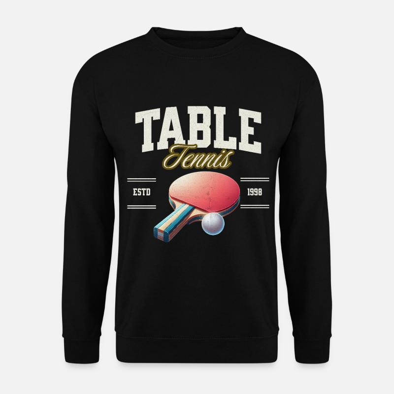 Table tennis - Unisex Sweatshirt - black