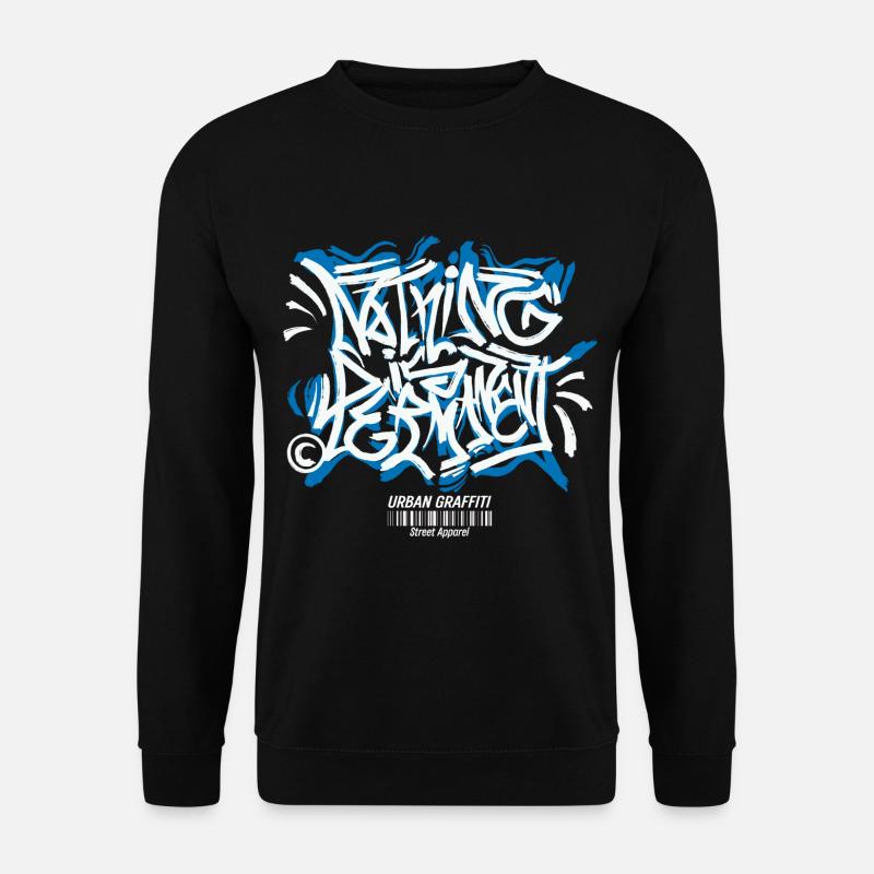 Streetwear Urban Graffiti - Unisex Pullover - Schwarz