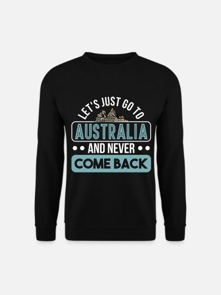 Australian outback Australia gift - Unisex Sweatshirt - black