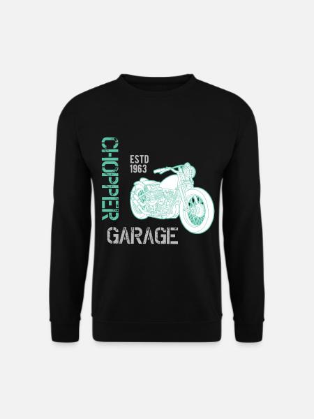 Bikers, motorcyclists - Unisex Sweatshirt - black