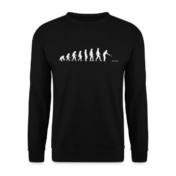 Palet breton vendéen Evolution - Sweat-shirt Unisexe - noir - Devant - Alina (178cm) & Michal (187cm)