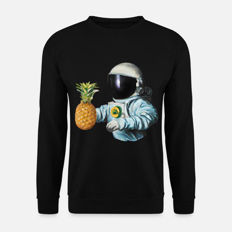 Ananas Astronaute - Sweat-shirt Unisexe - noir