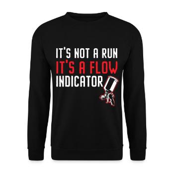 Prédiction pour aujourd’hui 100% de chance de broyage et - Sweat-shirt Unisexe - noir - Devant - Alina (178cm) & Michal (187cm)