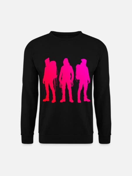 Climbing Bouldering Bouldering Men Climbing - Unisex Sweatshirt - black