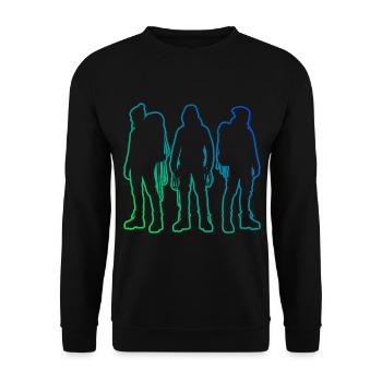Bloc Bloc Escalade Hommes Escalade - Sweat-shirt Unisexe - noir - Devant - Alina (178cm) & Michal (187cm)