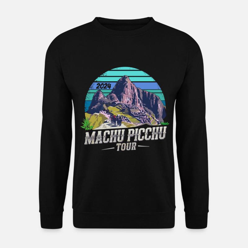 Machu Picchu Tour 2024 - Unisex Pullover - Schwarz