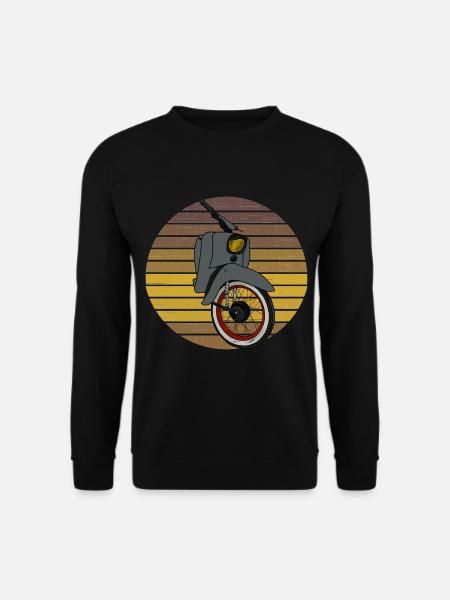 Schwalbe KR51 / Schwalbenfahrer / Ostalgie / Mofa - Unisex Sweatshirt - black