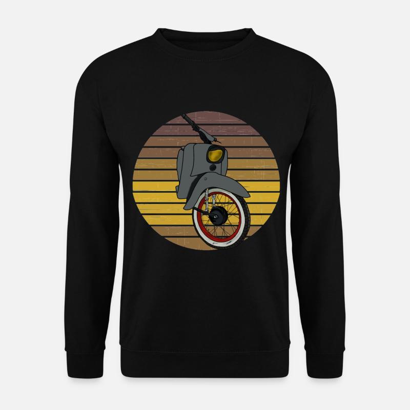 Schwalbe KR51 / Schwalbenfahrer / Ostalgie / Mofa - Unisex Sweatshirt - black