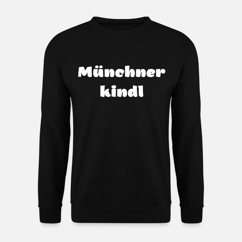 Münchner kindl - Unisex Pullover - Schwarz