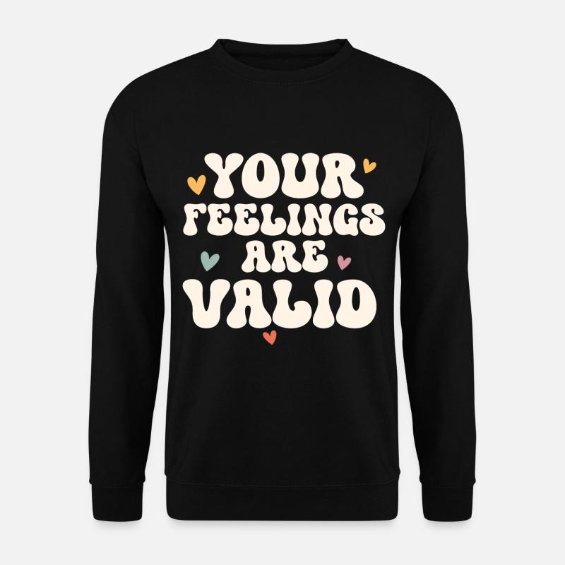Psychische Gesundheit Mental Health - Unisex Pullover - Schwarz