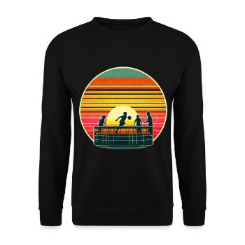 Gaga Ball Gagaball - Unisex Sweatshirt - black - Front - Alina (178cm) & Michal (187cm)