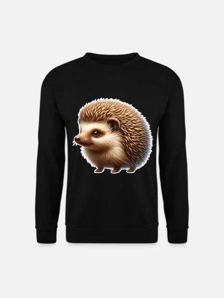 Hérisson - Sweat-shirt Unisexe - noir
