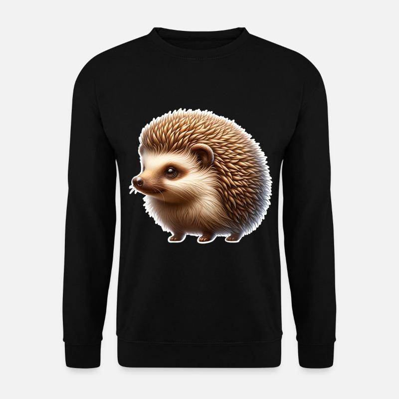 Igel - Unisex Pullover - Schwarz