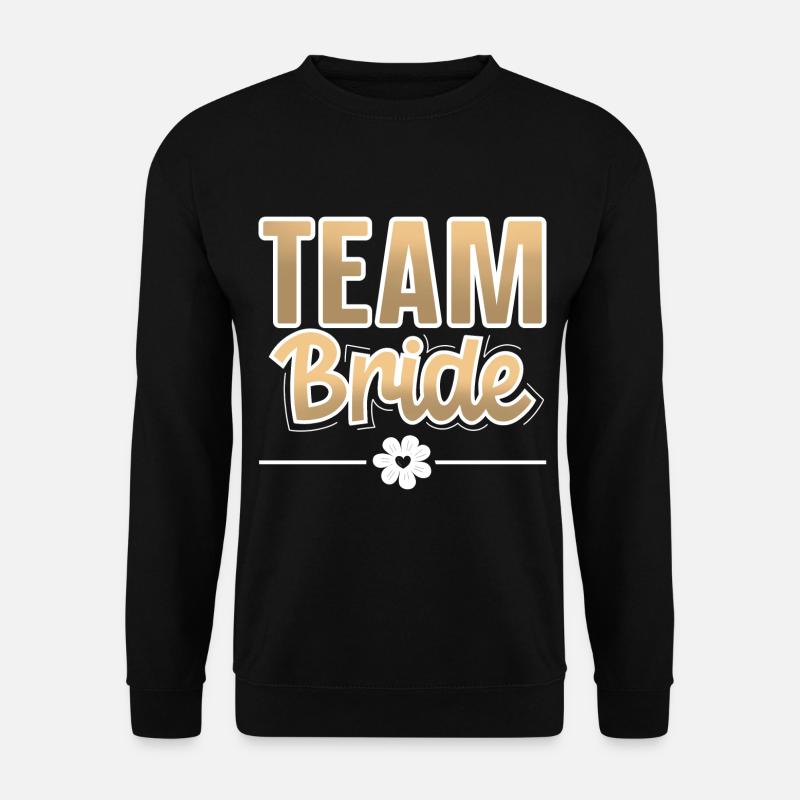 Team Bride Hen Party - Unisex Sweatshirt - black