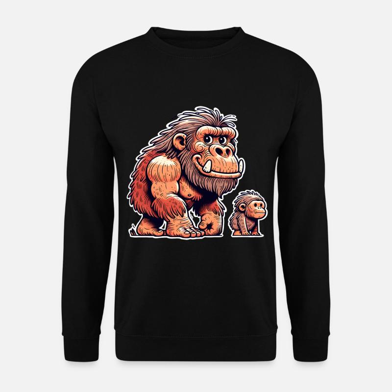 Neandertaler - Unisex Pullover - Schwarz
