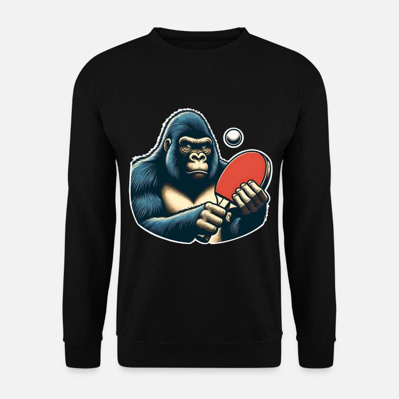 Ping-pong - Sweat-shirt Unisexe - noir