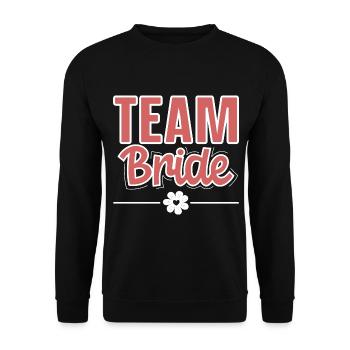 Équipe Bride - Sweat-shirt Unisexe - noir - Devant - Alina (178cm) & Michal (187cm)