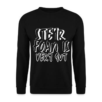 Steyr Tracteur Steyr Austria /Agriculteur / Enfant du village - Sweat-shirt Unisexe - noir - Devant - Alina (178cm) & Michal (187cm)