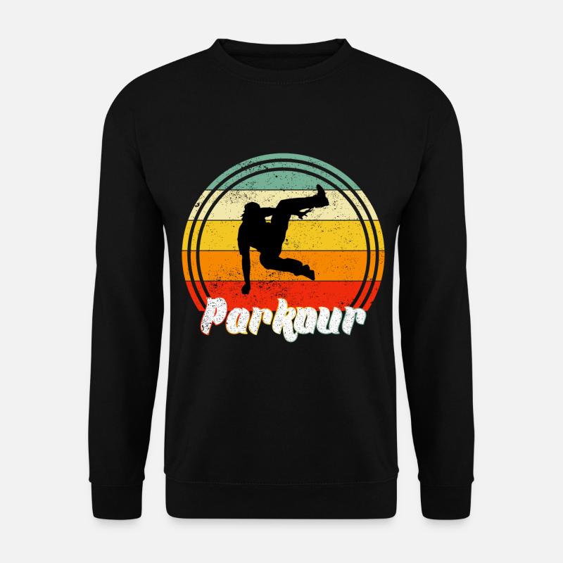 free running - Unisex Sweatshirt - black