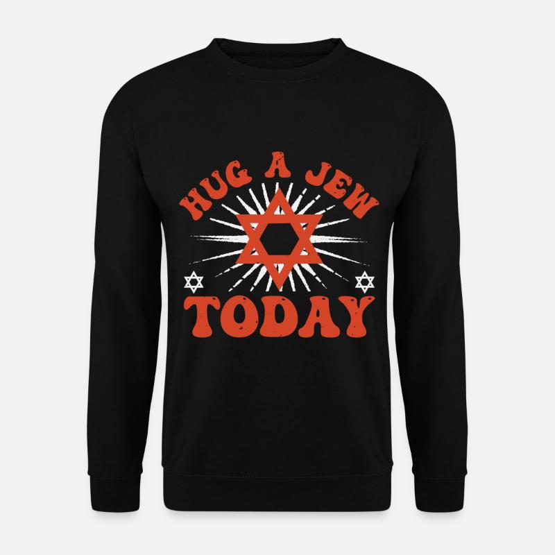 Jude Judentum Jüdisch - Unisex Pullover - Schwarz