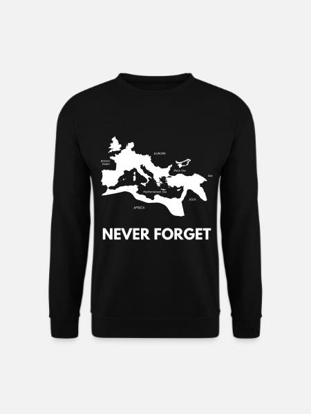 Empire romain - Sweat-shirt Unisexe - noir