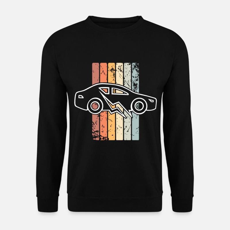 E-Auto Elektroauto - Unisex Pullover - Schwarz
