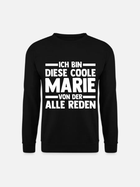 Marie - Unisex Pullover - Schwarz