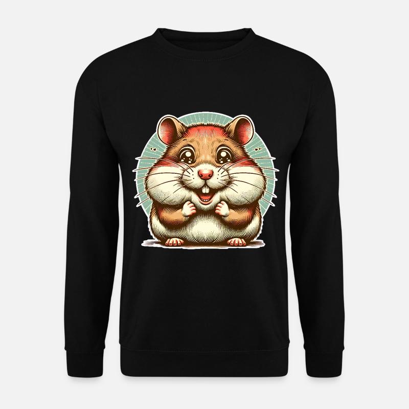Hamster - Unisex Sweatshirt - black