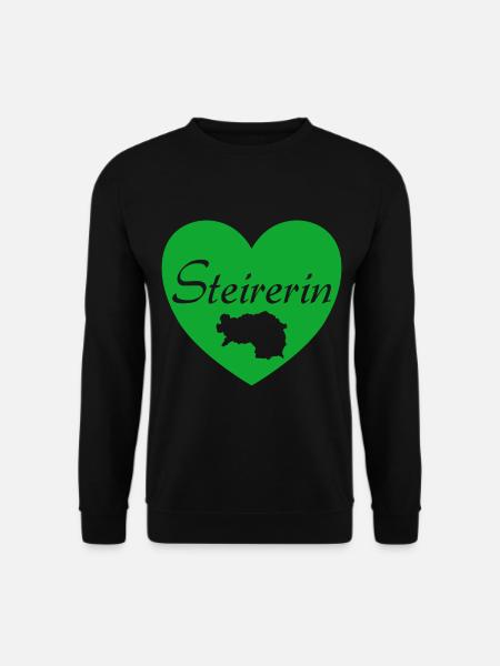 Steirerin Steiermark Österreich Geschenk - Unisex Pullover - Schwarz