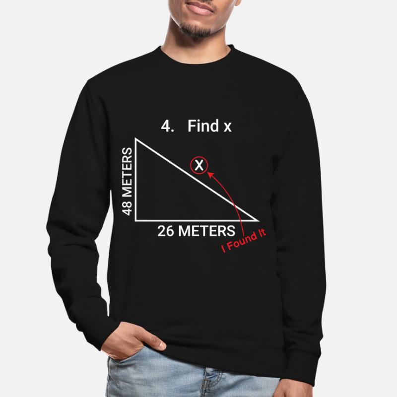 I Love Math Unisex Pullover