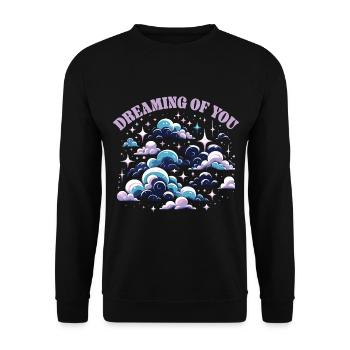 Songtexte Musikliebhaber Songwriter Musikfestival - Unisex Pullover - Schwarz - Vorne - Alina (178cm) & Michal (187cm)