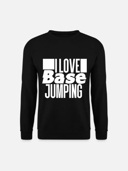 Base Jumping - Unisex Sweatshirt - black
