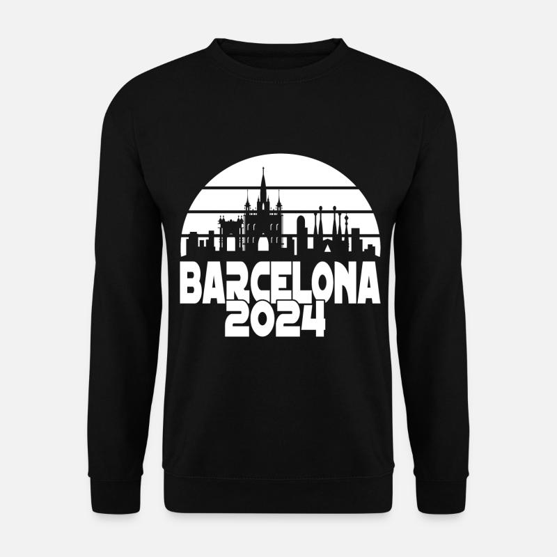 Barcelone 2024 - Sweat-shirt Unisexe - noir