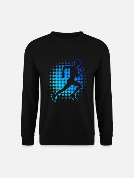 Course à pied Course à pied Jogging Course à pied Running de fond - Sweat-shirt Unisexe - noir