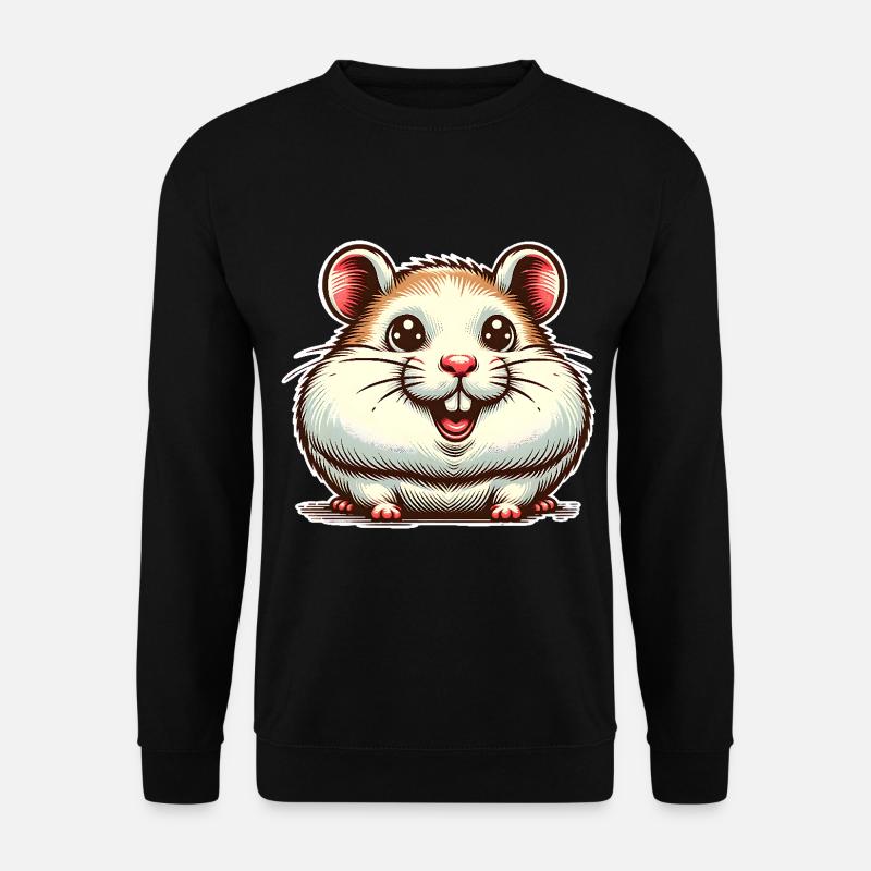 Hamster - Unisex Pullover - Schwarz