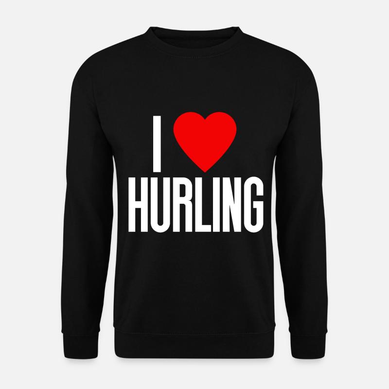 Hurling - Unisex Pullover - Schwarz