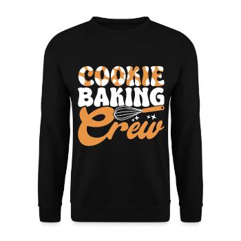 Boulangerie Boulangerie Boulangerie - Sweat-shirt Unisexe - noir - Devant - Alina (178cm) & Michal (187cm)