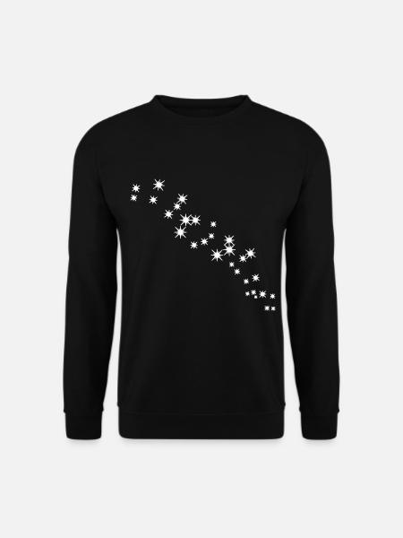 shooting star - Unisex Sweatshirt - black