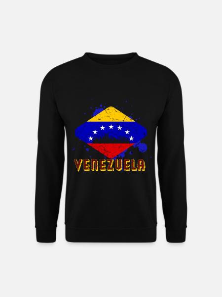 Venezuela Flag - Unisex Sweatshirt - black
