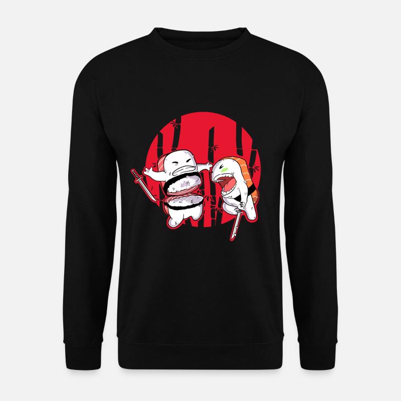 Sushi Samurai Japan - Unisex Pullover - Schwarz