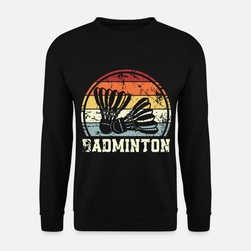 Badminton - Sweat-shirt Unisexe - noir