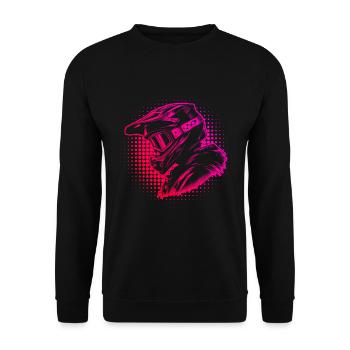 VTT VTT Vélo Hommes Cyclisme - Sweat-shirt Unisexe - noir - Devant - Alina (178cm) & Michal (187cm)