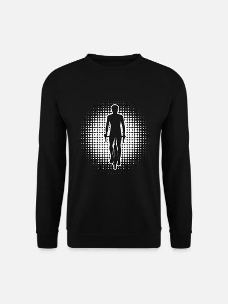 Mountainbike Radfahrer Bike Fahrradfahren - Unisex Pullover - Schwarz
