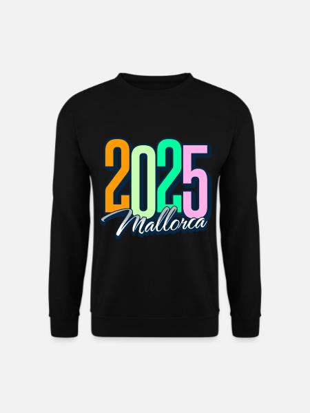2025 Mallorca - Unisex Pullover - Schwarz